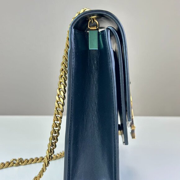 Saint Laurent Black Leather Sulpice Shoulder Bag Crossbody - Picture 4 of 8